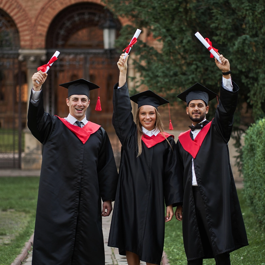 Konversa Global study abroad consultants helping students on university campus