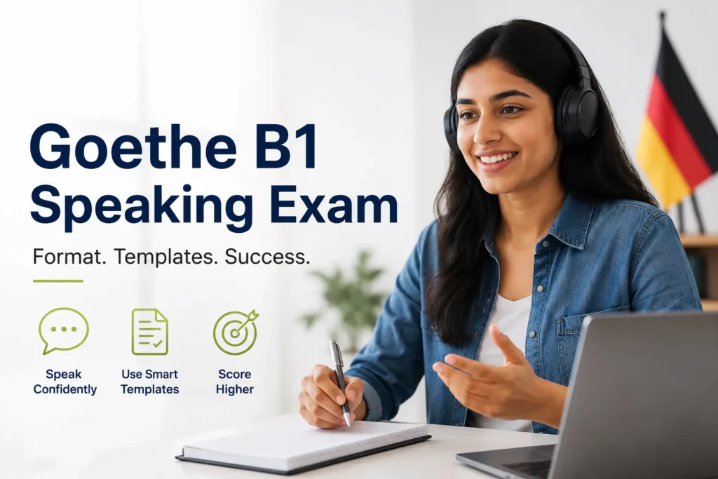 Goethe B1 Speaking Exam konversa Global